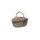 Bay Isle Home Wicker Lidded Picnic Hamper Basket With Lining Wayfair